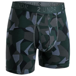 2UNDR 2 Pack - Swing Shift Boxer Brief Water/Forest Camo -Men's Apparel Shop 2UNDR 2 Pack Swing Shift Boxer Brief WaterForest Camo Apparel 4