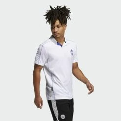 Adidas Prime Blue Heat Ready Polo - Mens -Men's Apparel Shop Adidas Prime Blue Heat Ready Polo Mens Apparel 3