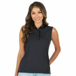 Antigua Tribute Sleeveless Polo - Womens -Men's Apparel Shop Antigua Tribute Sleeveless Polo Womens Sleeveless Polo 4