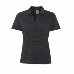 Callaway Broken Stripe Textured Polo - Womens
