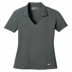 Custom Logo Nike Dr-Fit Vertical Mesh Women's Polo - Embroidery
