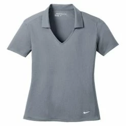 Custom Logo Nike Dr-Fit Vertical Mesh Women's Polo - Embroidery 12 Custom Logo Nike Dr-Fit Vertical Mesh Women's Polo - Embroidery -Men's Apparel Shop Custom Logo Nike Dr Fit Vertical Mesh Womens Polo Embroidery Polo 4