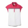 Footjoy Cap Sleeve Color Block Polo - Womens -Men's Apparel Shop Footjoy Cap Sleeve Color Block Polo Womens Polo