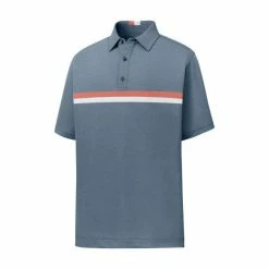 Footjoy Double Chest Band Pique Polo - Mens 9 Footjoy Double Chest Band Pique Polo - Mens -Men's Apparel Shop Footjoy Double Chest Band Pique Polo Mens Polo 4