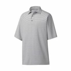 Footjoy Lisle Feeder Stripe Self Collar Polo - Mens 11 Footjoy Lisle Feeder Stripe Self Collar Polo - Mens -Men's Apparel Shop Footjoy Lisle Feeder Stripe Self Collar Polo Mens Polo 5
