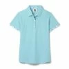 Footjoy Short Sleeve Watercolour Trim Polo - Womens -Men's Apparel Shop Footjoy Short Sleeve Watercolour Trim Polo Womens Polo