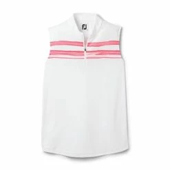 Footjoy Sleeveless Watercolour Block Polo - Womens
