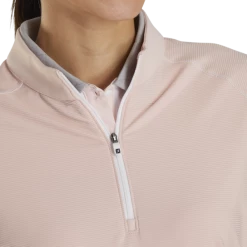 Footjoy Womens 1/2 Zip Ribbed Midlayer -Men's Apparel Shop Footjoy Womens 12 Zip Ribbed Midlayer Apparel 4