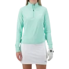 Full Wedge Golf - Mint Q-Zip - Womens -Men's Apparel Shop Full Wedge Golf Mint Q Zip Womens Pullover