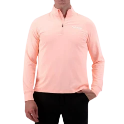 Full Wedge Golf - Peach Q-Zip - Mens