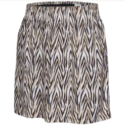 Greg Norman Collection - Pull-On Flutter Zebra Print Skort - Womens