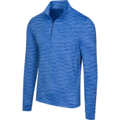 Greg Norman Heathered 1/4 Zip Pullover - Mens -Men's Apparel Shop Greg Norman Heathered 14 Zip Pullover Mens Shirts Tops 3