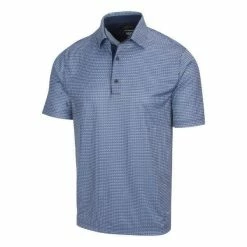 Greg Norman ML75 2 Below Print Polo - Mens -Men's Apparel Shop Greg Norman ML75 2 Below Print Polo Mens Shirts Tops 3