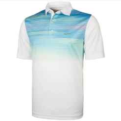 Greg Norman Multi Colour Print Polo - Mens