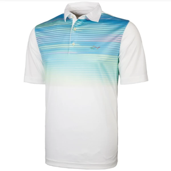 Greg Norman Multi Colour Print Polo - Mens 3 Greg Norman Multi Colour Print Polo - Mens