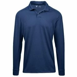Levelwear Garnet Long Sleeve Polo -Men's Apparel Shop Levelwear Garnet Long Sleeve Polo Apparel 3