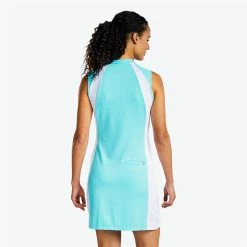 Nivo Lily Fashion Golf Dress - Curacao Blue -Men's Apparel Shop Nivo Lily Fashion Golf Dress Curacao Blue Dress 3