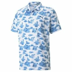 Puma Cloudspun Mowers Polo - Mens -Men's Apparel Shop Puma Cloudspun Mowers Polo Mens Polo 3