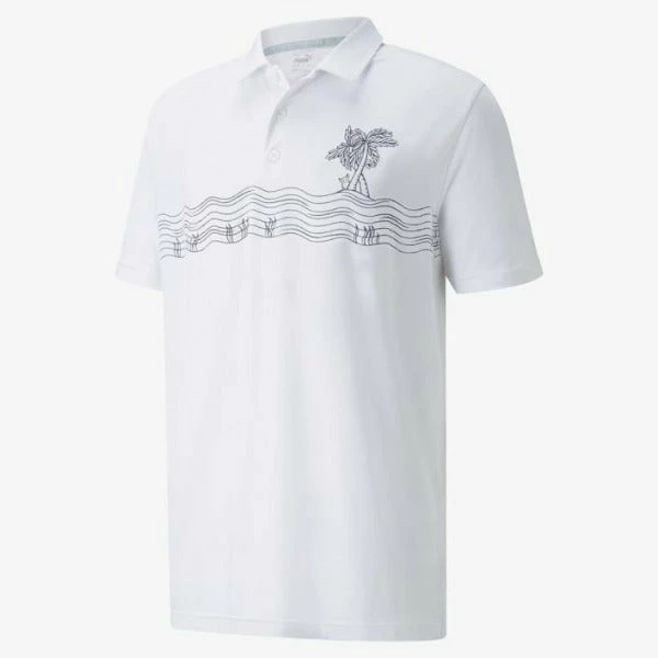 Puma Cloudspun Oasis Polo - Mens 2022 4 Puma Cloudspun Oasis Polo - Mens 2022 - Image 2