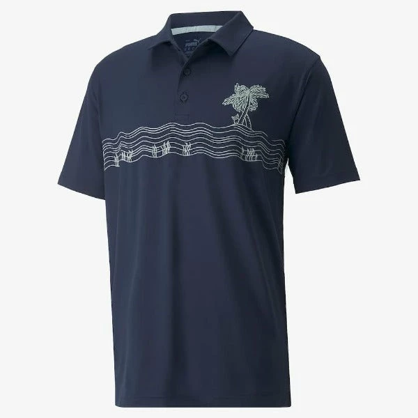 Puma Cloudspun Oasis Polo - Mens 2022 3 Puma Cloudspun Oasis Polo - Mens 2022