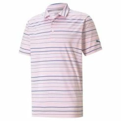Puma MATTR Fine Stripe Polo - Mens